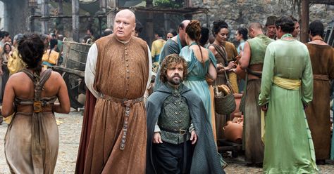 Varys & Tyrion....Game of Thrones Game Of Thrones Comic, Game Of Thrones Theories, Game Of Thrones Instagram, Watchers On The Wall, Got Game Of Thrones, Nikolaj Coster Waldau, Peter Dinklage, Writing Fantasy, Tyrion Lannister