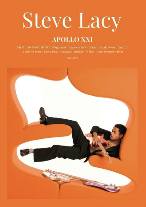 Steve Lacy Apollo Xxi, Apollo Xxi, Bedroom Decor Posters, Family Bedroom, Trust Love, Bedroom Wall Collage, Painting Canvas Wall, Album Cover Poster, Steve Lacy