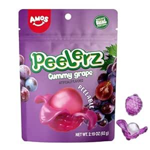 Gummy Sweets, Grape Flavor, Soft Candy, Sour Candy, Grape Bunch, Grape Juice, Fun Treats, Fruit Snacks, Fruit Juice