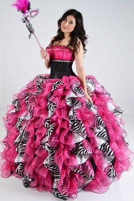 2000s Prom Dress, Y2k Prom Dress, All Princess, Quinceñera Dresses, Pretty Quinceanera Dresses, Quince Dress, Fancy Gowns, Zebra Dress, Dresses Quinceanera