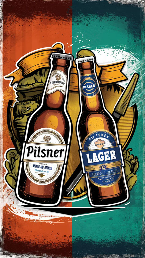 Pilsner Vs. Lager: There’s a Difference?  Sometimes, drunk conversations can go as far as talking about the meaning of life while you enjoy every shot.   But have you ever talked about the actual beer you’re drinking? You might have encountered various types of beer, but you may not realize that as you forget the day behind you.  We’ll explore two popular beer styles, pilsner vs. lager, and look into the differences between the two. Popular Beers, Types Of Beer, The Meaning Of Life, Craft Brewing, World Crafts, Meaning Of Life, Pilsner, The Meaning, Craft Beer