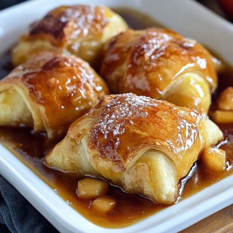 Easy Crescent Roll Apple Dumplings