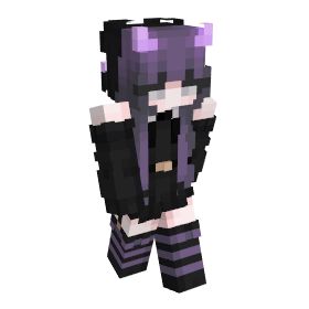 EGirl Minecraft Skins | NameMC Halloween Minecraft Skins, Minecraft Skins Hair, Minecraft Skins Wallpaper, Characters With Purple Hair, Minecraft Skins Female, Minecraft Skins Cool, Skins Aesthetic, Skin Mine, Girl With Purple Hair