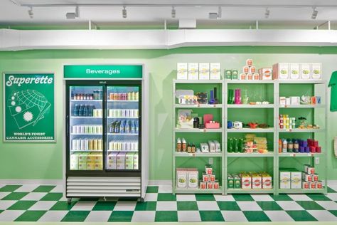 Bedroom With Bathtub, Lime Green Walls, Green Shelves, Olive Oil Packaging, Brown College, Note Design Studio, Mirror Ceiling, Italian Deli, Character Dining