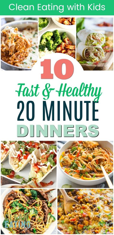 Fast Dinners Healthy, Easy 30 Min Healthy Dinner Recipes, Diet Friendly Dinners, Fast Healthy Family Dinners, Healthy Fast Meals Dinners, Healthy Family Friendly Recipes, Fast Healthy Dinners For Family, Last Minute Healthy Dinner Ideas, Family Friendly Meals Healthy