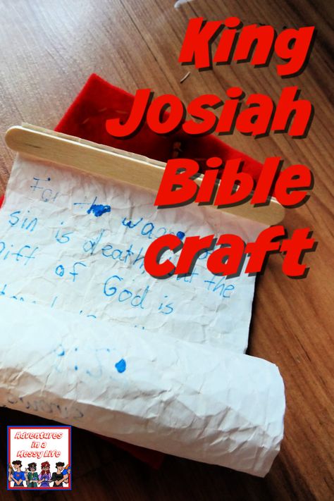 King Josiah lesson Josiah Bible Lesson, King Josiah Activity, King Joash Craft Sunday School, King Josiah Craft, King Josiah Craft Sunday School, Joash Bible Craft, Story Crafts, King Josiah, King Craft