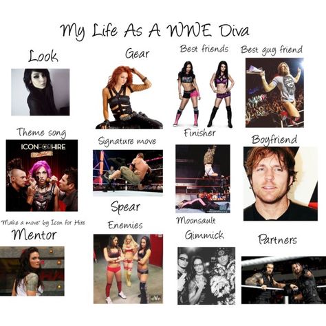 My Life As A WWE Diva - Polyvore Wwe Outfit Ideas, Wwe Inspired Outfits, Wrestling Outfits Womens Ideas, Friends Theme Song, Wrestling Outfits, Wwe Funny, Wwe Outfits, Outfit Polyvore, Movie Inspired Outfits