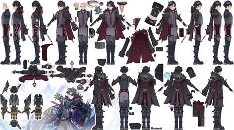 (7) Wriothesley - Buscar / X Wriothesley Character Sheet, Genshin Model Sheet, Vtube Character Sheet, Wriothesley Reference Sheet, Genshin Impact Model Sheet, Wriothesley Reference, Genshin Character Sheet, Genshin References, Genshin Impact Wriothesley