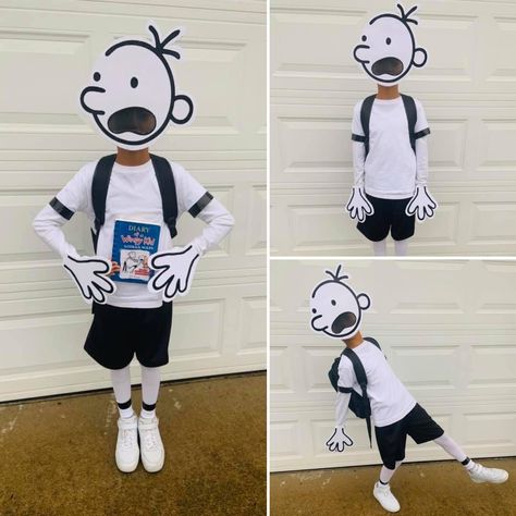 Halloween Ideas For Brothers, Homade Halloween Costume, Creative Boys Halloween Costumes, Home Made Costume Ideas, Easy Diy Halloween Costumes Kids, Funny Dress Up Ideas, Funny Boys Halloween Costumes, Bald Costume Ideas, Diy Boy Halloween Costumes