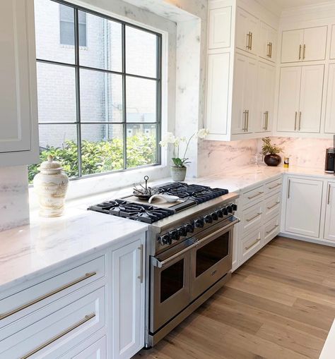 Range In Front Of Window, Pantry Bar, Lakehouse Kitchen, Kitchen Hob, Kitchen Window Design, Viking Range, Kitchen Exhaust, Bathroom Cabinetry, Kitchen Mood Board