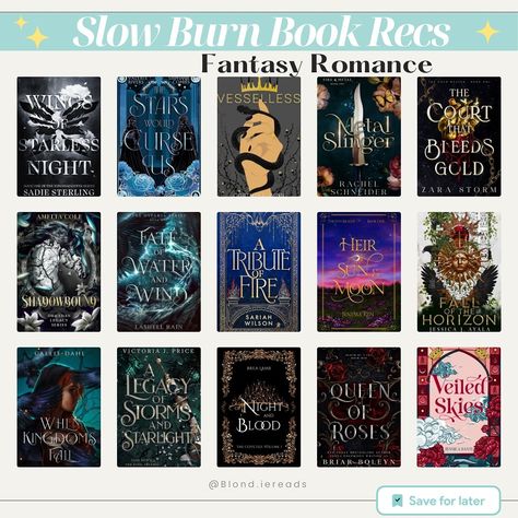 🔥Slow Burn Fantasy Romance Book Recs🔥 I love a slow burn with lots of tension, and I know that you do too 😍 Let me know if you have any Slow Burn book favs!! #romantasy #romantasybooks #fantasybooks #fantasyromancebooks #fantasyromancereaders #spicybooks #spicybookstagram #ku #kindleunlimited #bookrecs #blondiereads #blondiereadsrecs Romance Tv Shows, Romance Book Recs, Fantasy Romance Book, Slow Burn Romance, Watt Pad, Fiction Books Worth Reading, Bookish Stuff, Fantasy Romance Books, Burn Book