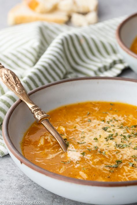 Italian Orzo Soup