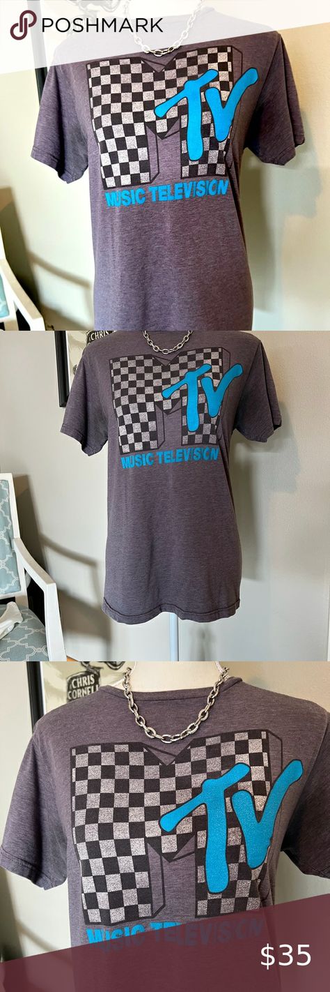 Vintage MTV T-Shirt! Mtv Tshirt, Music Tv, Mtv, Leave A Comment, Closet, T Shirt