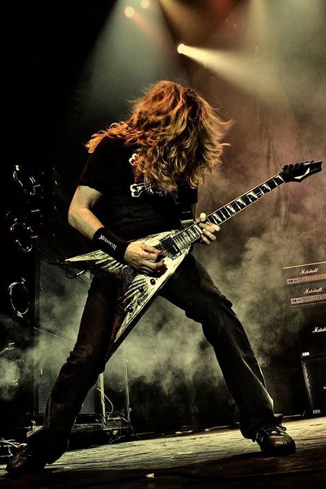 Dave Mustaine of Megadeth Vic Rattlehead, Dave Mustaine, Dave Gahan, Musica Rock, Dave Grohl, Heavy Metal Music, Guitar Hero, Heavy Metal Bands, Thrash Metal