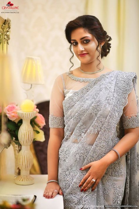 Blouse Designs For Netted Sarees, Blouse Design For Netted Saree, Blouse On Net Saree, Netted Sarees Party Wear, Net Blouse Designs Latest Fancy Sarees, Net Saree Blouse Designs Weddings, Net Sari Blouse Designs, Blouse Designs Net Saree, Blouse For Net Saree