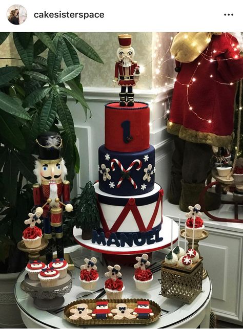 Nutcracker Desserts, Nutcracker Cakes, Nutcracker Ballet Birthday Party, Nutcracker Cake, Nutcracker Christmas Party, Nutcracker Party, Ballet Birthday Party, Nutcracker Decor, Christmas Nutcrackers