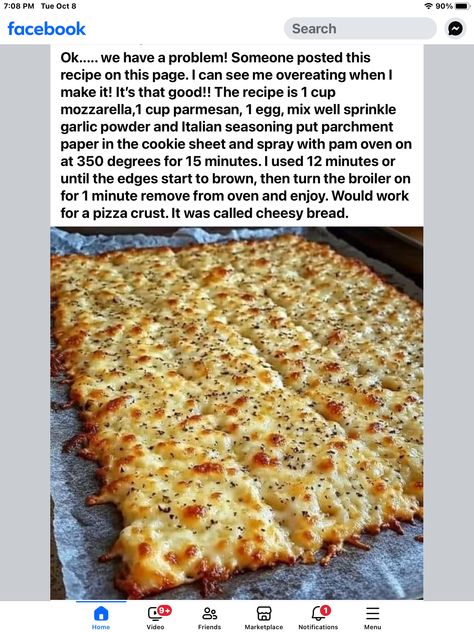 Brian Lagerstrom, Pie Cake, Pizza Crust, Cookie Sheet, Italian Seasoning, Garlic Powder, Mozzarella, Oven, Pizza