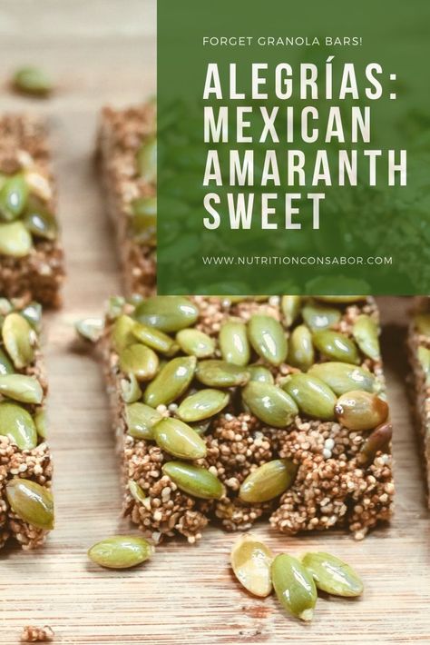 Amaranth Bars, Biblical Food, Amaranth Plant, Amaranth Recipes, Health Bars, Healthy Tacos Salad, Healthy Mexican Recipes, Honey Granola, Smart Food