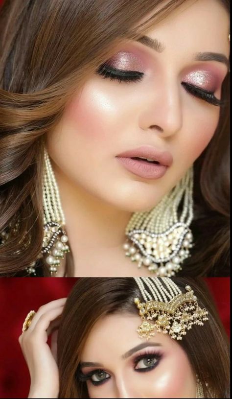 Punjabi Makeup, Hear Styles, Blush Tutorial, Indian Wedding Songs, Affan Waheed, Hear Style, Indian Wedding Makeup, Pakistani Bridal Makeup, Bridal Makeup Images