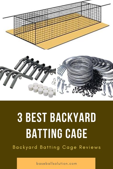 The backyard batting cage will make you have the best drilling as you can set it in the place that you like and there are some variants of the batting cage. Backyard Batting Cage Ideas, Outdoor Batting Cage Ideas, Batting Cage Backyard Diy, Diy Batting Cage, Batting Cage, Backyard Batting Cage Diy, Outdoor Batting Cage, Homemade Batting Cage, Building A Batting Cage