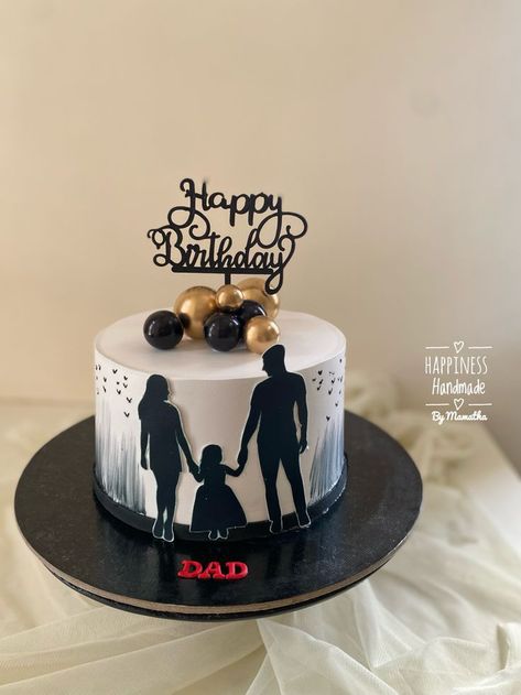 Husband And Dad Birthday Cake, 8 Cake Number, Husband Dad Cake, Best Dad And Husband Cake, Bday Cake For Dad, Birthday Cake For Husband Unique, Cake For Husband Birthday, Happy Birthday Papa Cake, Husband Birthday Cake