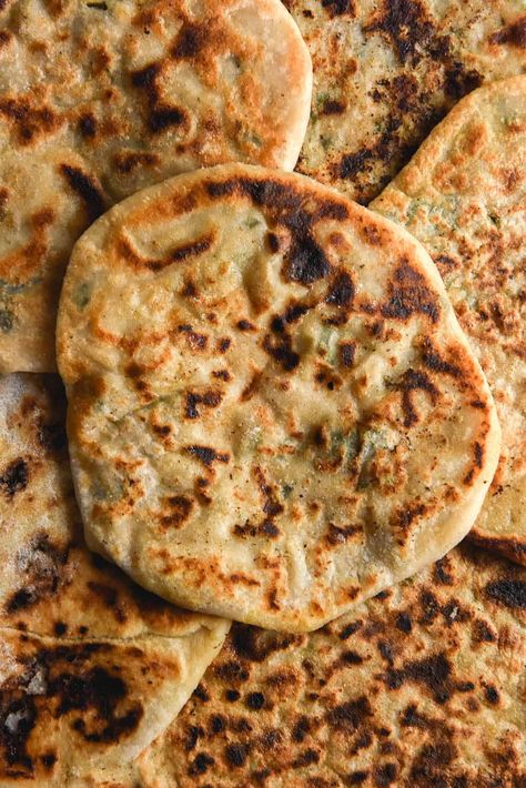 Gluten Free Paratha, Gluten Free Gozleme, Gluten Free Paratha Recipe, Gluten Free Indian Recipes, Gluten Free Yeast Free Bread, Roti Recipe Indian, Gluten Free Roti, Indian Sides, Gluten Free Flour Tortillas