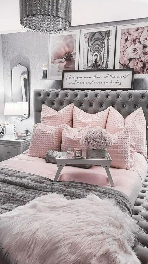 Classy Bedroom Ideas For Women, Luxury Room Bedroom, Classy Bedroom, Dekorasi Kamar Tidur, Gorgeous Bedrooms, Woman Bedroom, Cute Bedroom Decor, Teen Bedroom Decor, Room Design Bedroom