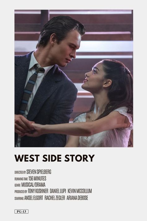 west side story alternative minimal movie poster West Side Story Aesthetic 1961, West Side Story Wallpaper, West Side Story Aesthetic, Tony West Side Story, West Side Story Movie Poster, West Side Story Poster, Riff West Side Story, Maria West Side Story, Westside Story