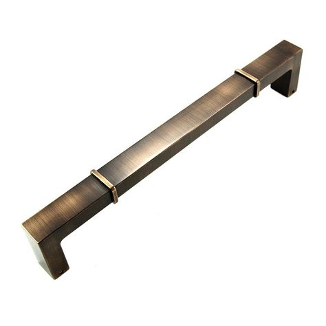 Pull Rectangle with Lines on Edges for Appliance/Cabinetry Door/Pass-Thru Door Brushed English 12-5/8 Inch Counter Cleaner, Nautical Kitchen, Pewter Hardware, Kitchen Cabinet Pulls, Traditional Cabinets, Cabinet Hardware Pulls, Hickory Hardware, Door Pull Handles, Appliance Pull