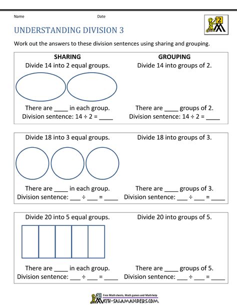 division-worksheets-2nd-grade-understanding-division-3.gif 1,000×1,294 pixels Division Activity For Grade 2, Division Equal Groups, Division Worksheets Grade 3, Worksheets 3rd Grade, Rhyming Words Worksheets, Math Division Worksheets, Teaching Worksheets, Division Activities, Abc Tracing