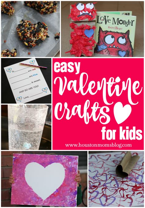 Easy Valentine crafts for kids Valentine's Day Crafts, Easy Valentine Crafts, Diy Valentines Cards, Bug Crafts, Cadeau Parents, Valentine's Day Crafts For Kids, Preschool Valentines, Valentine Crafts For Kids, Diy Valentine