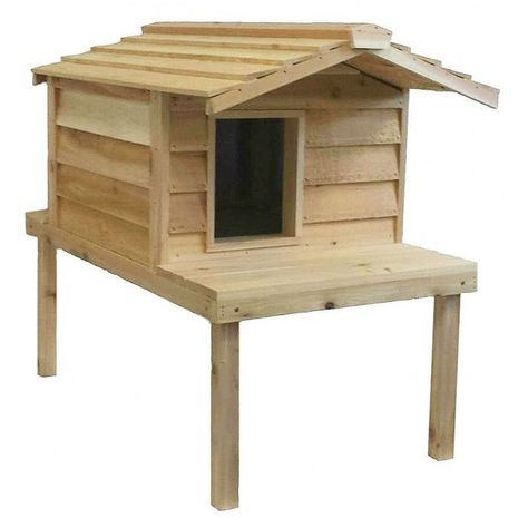 Wooden Waterproof Feral Cat Shelter for Winter and Summer Outside Cat Shelter, Cat Shelters For Winter, Outdoor Cat Tree, Insulated Cat House, Outside Cat House, Heated Cat House, Small Cat Tree, Outdoor Cat Shelter, Feral Cat Shelter