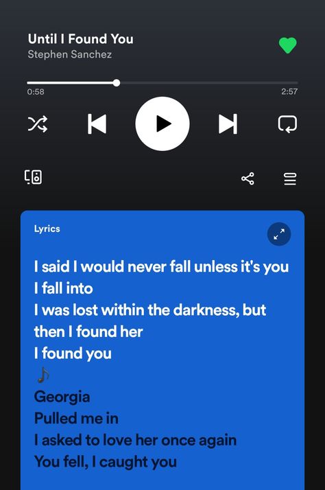 Until I Found You Lyrics Aesthetic, Until I Found Her, Stephen Sanchez, Yours Lyrics, Lyrics Aesthetic, Found You, I Found You, I Fall, You And I