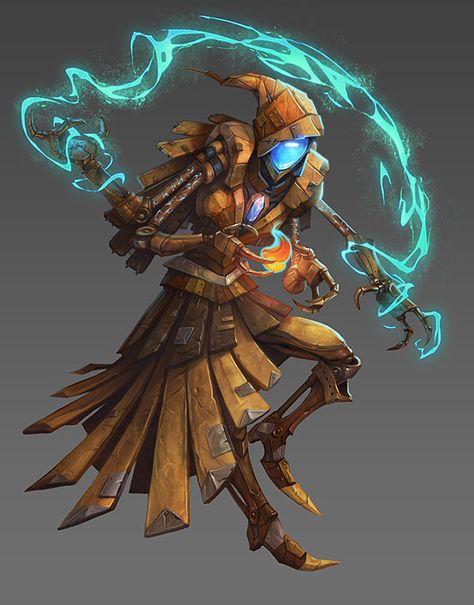 Clockwork Mage Warforged Clockwork Sorcerer, Warforged Sorcerer, Clockwork Golem, Clockwork Soul Sorcerer, Clockwork Sorcerer, Storm Mage, Warforged Wizard, Female Warforged, Robot Wizard