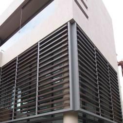 Glass Louvers, Solar Shading, Curtain Walls, Building Skin, Louver Windows, Balcony Grill, Balcony Grill Design, Cladding Materials, Rooftop Terrace Design