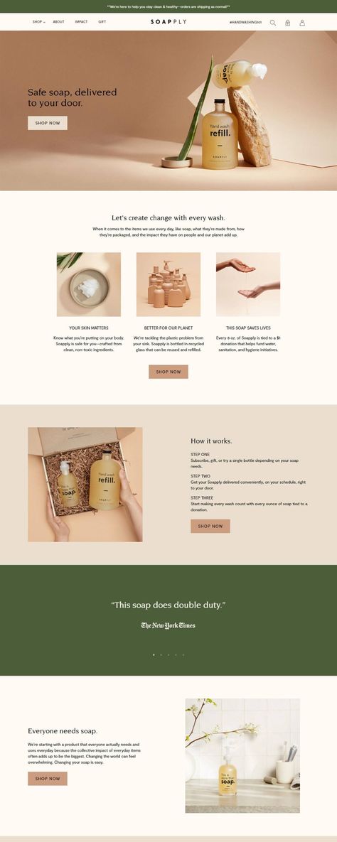 Sustainability Website, Website Design Inspiration Layout, Tech Inspiration, Creative Website Design, Modern Website Design, Ecommerce Web Design, Webdesign Inspiration, Shopify Website Design, Header Design