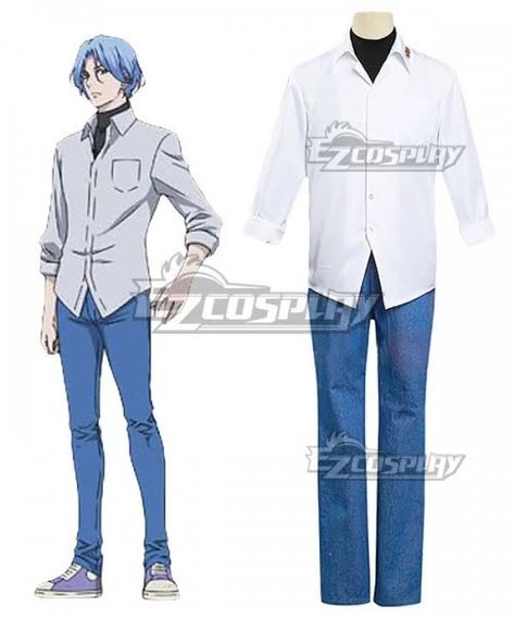 Cosplay Ideas Anime Easy, Easy Anime Cosplay Ideas, Langa Sk8 The Infinity, Easy Anime Cosplay, Free Rin, Langa Sk8, Matsuoka Rin, Rin Cosplay, Free Cosplay