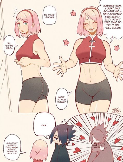 Sasuke X Sakura Comic, Sasuke And Naruto Manga, Sakura X Sasuke Fanart, Naruto X Sakura, Naruto Hokage, Funny Naruto, Naruto Pics, Sasuke And Sakura, Sasuke Shippuden