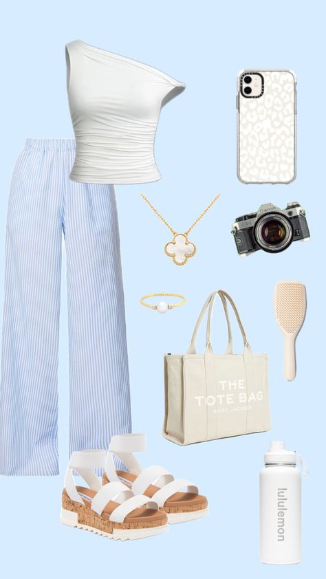 #oldmoney #ootd #outfitinspo #beachpics #summer #spring #pjs #comfy #casual #blueandwhite Summer Pjs, Summer Glow, Glow Up?, Old Money, Comfy Outfits, Beach Pictures, Outfit Inspo