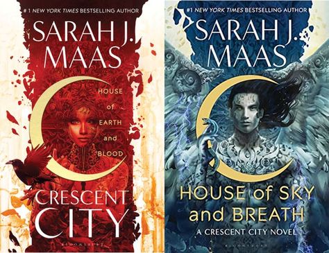 Crescent City by Sarah J Maas House Of Sky And Breath, Sky And Breath, House Of Earth And Blood, Wolf Shifter, Series Characters, Contemporary Fantasy, Sarah J Maas Books, New Fantasy, Crescent City