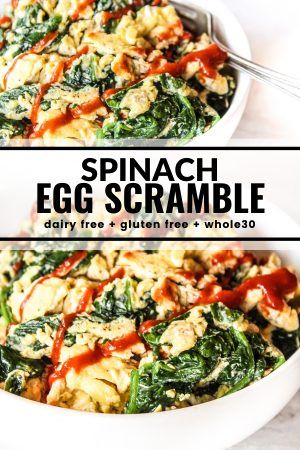 Spinach Egg Scramble, Spinach Eggs Scramble, Eggs With Spinach Breakfast, Egg Scramble Recipes, Healthy Egg Scramble, Egg Spinach Bake, Scrambled Egg Recipes Healthy, Egg And Spinach Breakfast, Veggie Egg Scramble