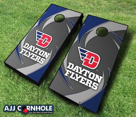 Officially Licensed Dayton Cornhole Set!  Call 1-888-504-7112 to order! www.ajjcornhole.com GO FLYERS! Regulation Cornhole Boards, Cornhole Boards Designs, Dayton Flyers, Cornhole Board, Bean Bag Toss, Corn Hole, Bag Toss, Cornhole Bags, Duck Cloth