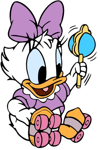 Daisy Duck Party, Pata Daisy, Baby Cartoon Characters, Baby Disney Characters, Disney Babies, Baby Daisy, Donald And Daisy Duck, Baby Looney Tunes, Disney Duck