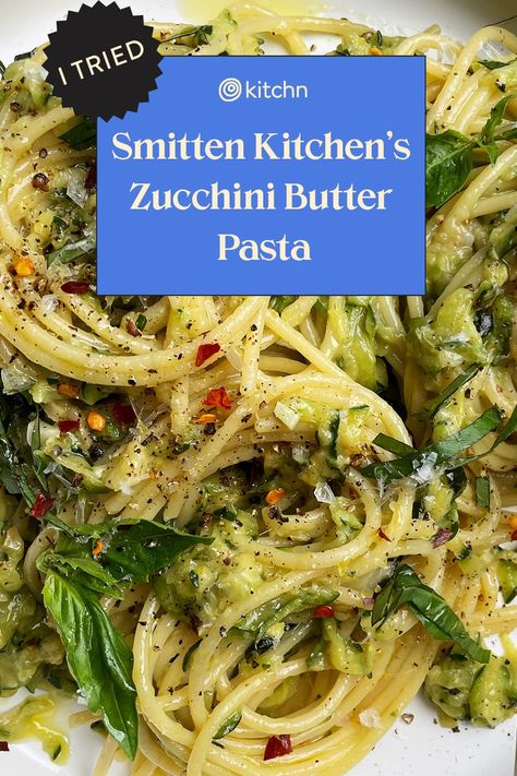 Zucchini And Pasta Recipes Healthy, Smitten Kitchen Zucchini Butter Pasta, Squash And Zucchini Pasta Recipes, Summer Zucchini Pasta, Zucchini Butter Spaghetti, Roasted Zucchini Pasta, Caramelized Zucchini Pasta, Zucchini Basil Pasta, Zucchini Pasta Sauce Recipes