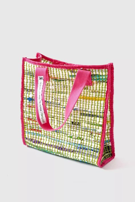 Neon Punch, Woven Tote Bag, Brand Sale, Women Men Shoes, Plastic Bags, Cotton Cord, Cotton Bag, Sale House, Plastic Bag