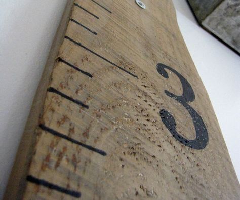 The Wall Ruler Wall Ruler, Old Barn Doors, Wooden Ruler, Barn Wood Projects, Pallet Sofa, Old Barn Wood, Barn Board, Rustic Wall, Old Barn