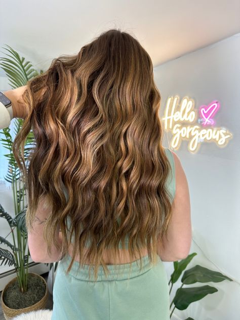 #hairextensions #hairextensionspecialist #hairextensionsforvolume #hairstyles #hairstylist #beachwaves #brunettebalayagehair #brunettehairstyles Beaded Weft Hair Extensions, Lived In Color, Weft Hair Extensions, Great Lengths, Hair Weft, Hello Gorgeous, Hair Extensions, Hairstyles, Instagram Photos