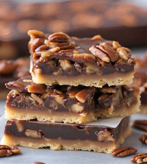 Pecan Turtles Bars - Reffors Turtle Squares Pecans, Christmas Turtle Bars, Turtle Cookie Bars Recipe, Lunchbox Dessert Ideas, Easy Turtle Bars, Turtle Bars Pecan, Bar Recipes Dessert, Pecan Turtle Bars, Pecan Toffee Bars