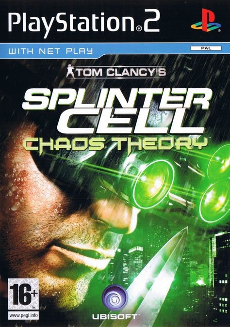 Splinter Cell Chaos Theory, Tom Clancy's Splinter Cell, Splinter Cell, Chaos Theory, Tom Clancy, Retro Games, Playstation 2, Sony Playstation, Retro Gaming