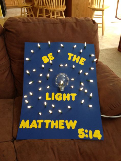 "Be the light" theme for classroom this year. Easy Themes, Theme For Classroom, Shine Theme, Jesus Is The Light, Vbs 2024, Kindergarten Curriculum, Back To School Bulletin Boards, Vbs Ideas, French Classroom